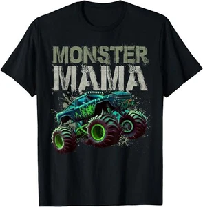 Monster Truck Mama Family Matching Monster Truck Lovers T-Shirt Hoodie - Picture 1 of 16