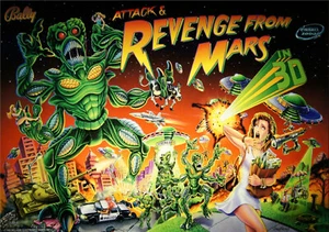 REVENGE from MARS Pinball - NON GHOSTING Lighting Kit custom SUPER BRIGHT KIT - Picture 1 of 1