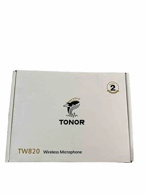 TONOR Wireless Microphone,Metal Dual Professional UHF Cordless Dynamic Mic - Image 1 of 4