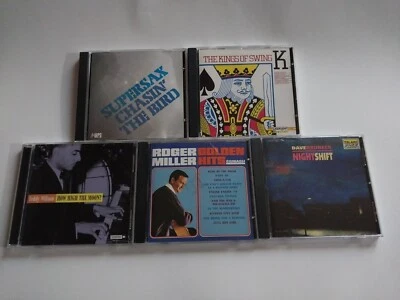 Lot 5 CDs Jazz Swing  Supersax Kings Of Swing Teddy Wilson Roger Miller Dave Bru - Изображение 1 из 4