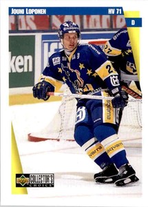 1997-98 Swedish Collector's Choice Jouni Loponen #86