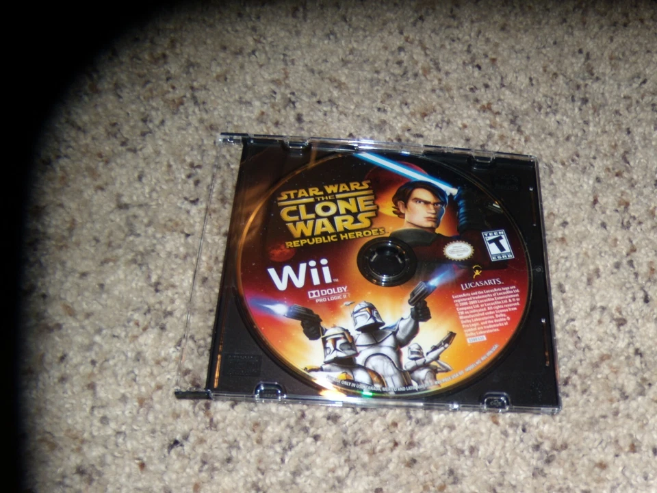 Star Wars The Clone Wars Republic Heroes Wii Game - Image 1 of 1