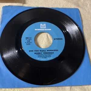 Bobbie Sherman...."Little Woman & One Too Many Mornings" 45 RPM 7" Vinyl Record - Picture 1 of 2