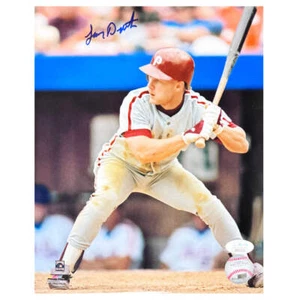 Lenny Dykstra Signed Philadelphia Pose 13 Baseball 8x10 Photo (JSA) - Picture 1 of 1