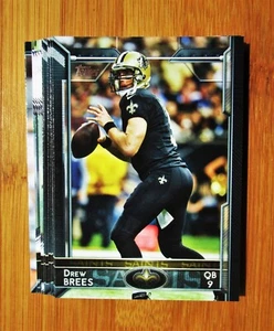 2015 Topps New Orleans Saints Team Set Chrome Drew Brees - Imagen 1 de 4