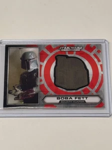 2014 Topps Star Wars Chrome Perspectives Bronze Helmet Medallion #8 Boba Fett - Picture 1 of 2