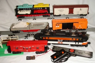 Lionel Postwar 2350 New Haven Diesel O-Gauge Set 2263 Excellent Serviced-Running - Image 1 of 4