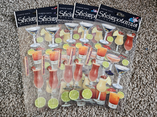 Stickopotamus & Sticko! Dimensional & Glitter Stickers – Multiple Styles – YOU CHOOSE! #5