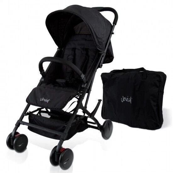 JOVIAL Portable Folding Baby Stroller, Single Seater, 5-Point Harness JPC20BK - Image 1 of 4