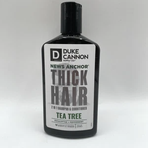 Duke Cannon News Anchor Hair Wash Tea Tree Shampoo & Conditioner 12 Oz 1 Pack - Picture 1 of 4