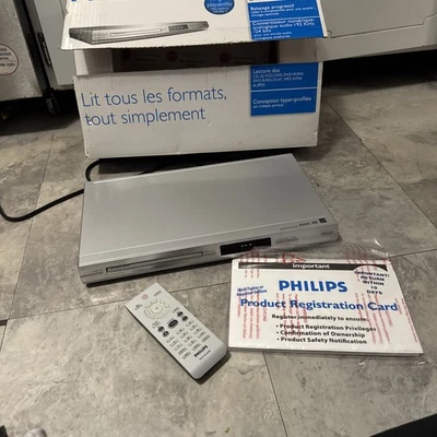 Philips DVP3140 Progressive Scan DVD Player / Multi-Format / Box Sealed - Image 1 of 4