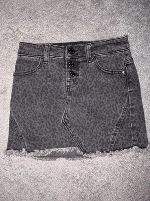 Falda de leopardo de la justicia talla 8 para niñas  Foto 1 de 2