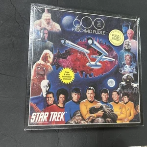 Rompecabezas Star Trek - FX Schmid 600 piezas exquisito 1993 Paramount - NUEVO LEER - Imagen 1 de 5