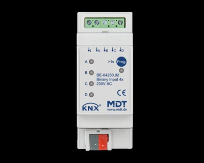 MDT TECHNOLOGIES MDT BE-04230.02 Bussystem-Binäreingang 4fach