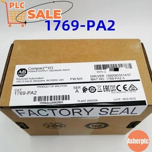 nEW IN BOX Allen Bradley 1769-PA2 SER A CompactLogix AC Power Supply 1769PA2 - Picture 1 of 3