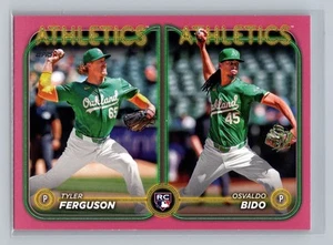 2024 Topps Update #US69 Osvaldo Bido/Tyler Ferguson Mother’s Day Hot Pink /50 - Bild 1 von 2
