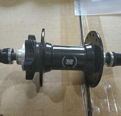 Novetec D041SB Sealed Bearing Front Disc Hub Through Axle 32H - Image 1 of 2