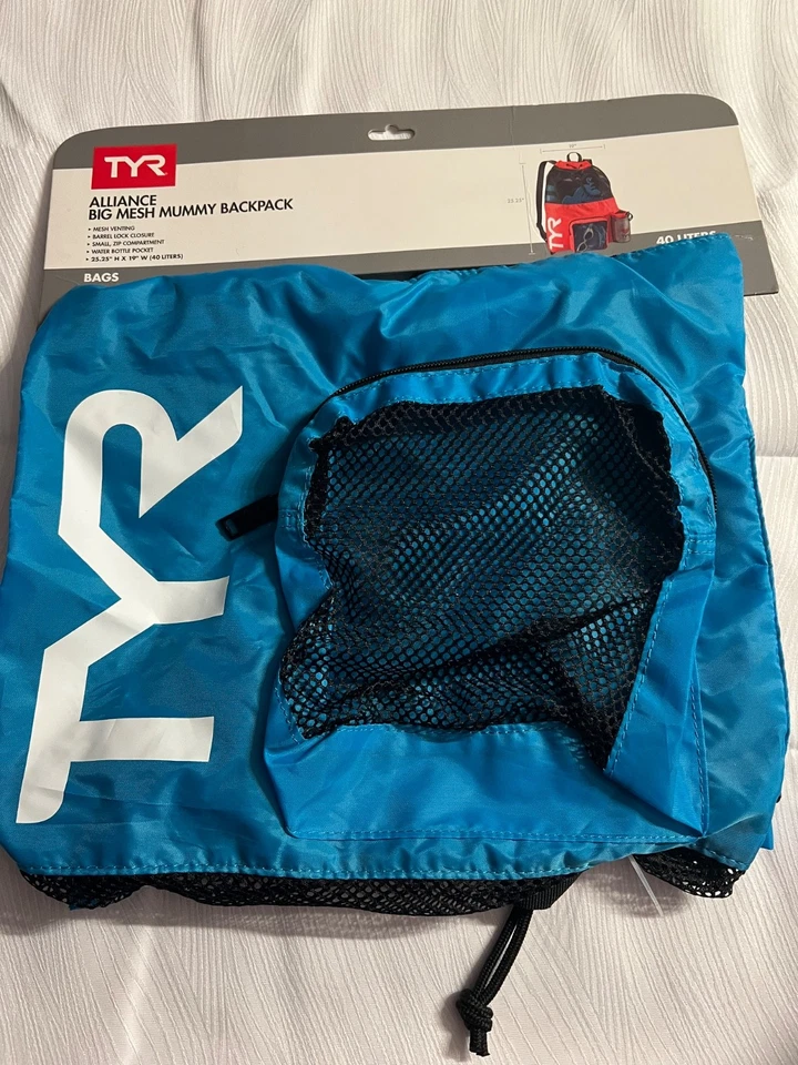 TYR Mesh Bag Black Swimming Equipment