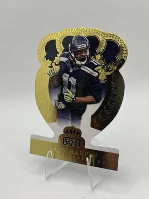 Percy Harvin 2014 panini crown royale gold 65/99 No.54 Seahawks - Image 1 of 4