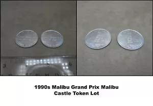 Lotto di gettoni vintage Malibu Grand Prix & Castle anni '90 - Foto 1 di 1
