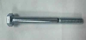 5/16-18 x 2-1/2 " Hex Head Cap Screws Grade 5, Zinc Plated, Box/50 - Picture 1 of 2