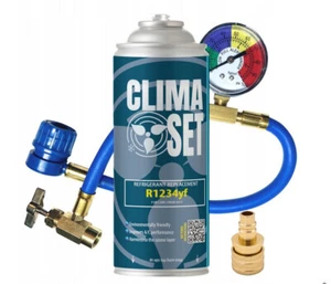 Premium ClimaSet R1234yf recarga aire acondicionado coche aire acondicionado refrigerante - Imagen 1 de 4