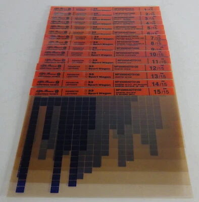 Microfich guía de reparación Alfa Romeo 33 Sport Wagon Stand 03/1992 Foto 1 de 2