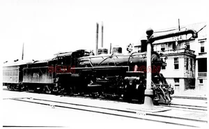 25B369 RPPC 1940er/60er Jahre WABASH RAILROAD 4-4-2 LOK #608 - Bild 1 von 1