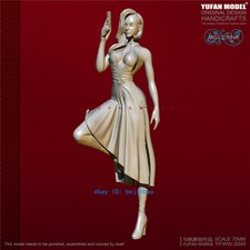 75mmH Female Hunter Blood Rose Model Kits Unpainted Unassembled YUFAN Model