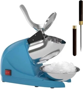Maquina De Raspados De Hielo Eléctrica 380W Para Hacer Helados Acero Inoxidable - Bild 1 von 6