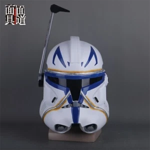 Star Wars Clone Wars Captain Rex PhaseII Resin Helmet Mask Wearable Cos Props - Picture 1 of 10