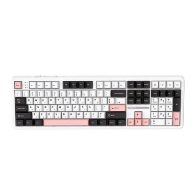 [AULA] Bluetooth Mechanical Keyboard F108 / Olivia White / spermaceti axis - Image 1 of 3