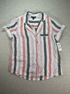 Ropa de dormir Alfa i Intimates para adultos pequeña blanca manga corta cómoda clásica mujer - Imagen 1 de 8