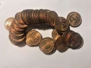 1946 Mexico 1 Centavo BU Roll 50 Coins #21591 - Picture 1 of 5