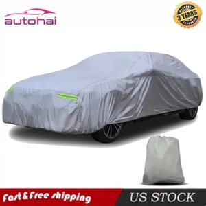 Funda Universal Coche Impermeable Invierno Protección Ajuste Sedán Longitud 170 - Imagen 1 de 11