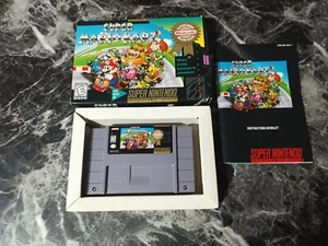 Super Mario Kart SNES Complete CIB - Picture 1 of 12