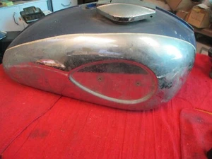 BSA Lightning Thunderbolt Gas Tank Steel A65 US Market Royal Star A50 056723 - Bild 1 von 23