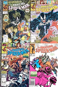 AMAZING SPIDER-MAN. NUMBER'S 253. 331-333 (KEY 4 HIGH GRADE ISSUES 1984-1990) - Picture 1 of 21