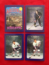 1993-1994 ACHA Arizona IceCats team hockey card set / Divjak / Mitchell / North
