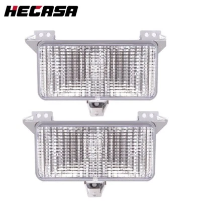 Front Park Lamps Turn Signal Lights for 83-87 Chevy Pickup TRUCK Left Right SET - Image 1 of 4