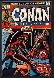 CONAN THE BARBARIAN #23 8.0 // 1ST APP RED SONJA 1973