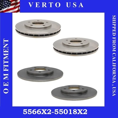 Front & Rear Brake Rotors, Buick , Chevrolet, Oldsmobile, Pontiac Base on Chart - Image 1 of 3