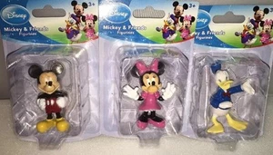Mickey & Friends Disney Figure Cake Topper Mickey Minnie Donald New Rare - Picture 1 of 12
