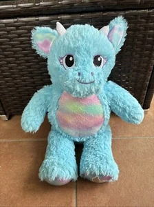 Build a Bear verzauberte Fee Freund blauer Drache Plüsch BAB Sound blau Stofftier - Bild 1 von 6