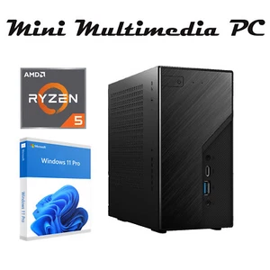 ASROCK X300 Mini PC Ryzen 5 4600 6-Kern 4,2GHz - 16GB - 512GB SSD - Windows 11 - Bild 1 von 4