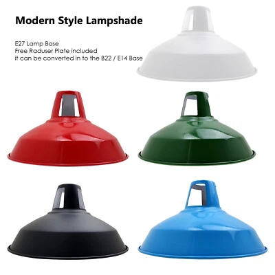 Lámpara colgante de techo ranurada de 30 cm pantalla de fácil ajuste pantalla de metal bombilla LED lámparas Foto 1 de 4