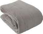 Westerly Heated Micromink Blanket - Color: Gray - KING SIZE - FREE GIFT