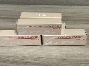 New in Box Vintage 1988 Avon Satin Smooth Lipstick .13oz- You Choose Color - Picture 1 of 8