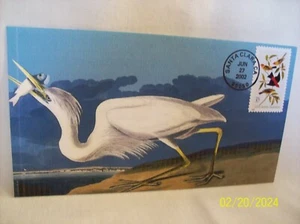 Heritage Cachets portada primer día para John James Audubon desde 2002 - Imagen 1 de 1