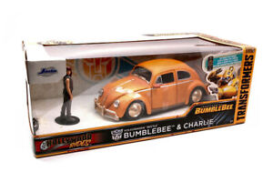 Miniature voiture Film Movie 1:24 Jada VW Beetle Bumblebee Charlie Figurine GSR